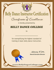 instructor certificate